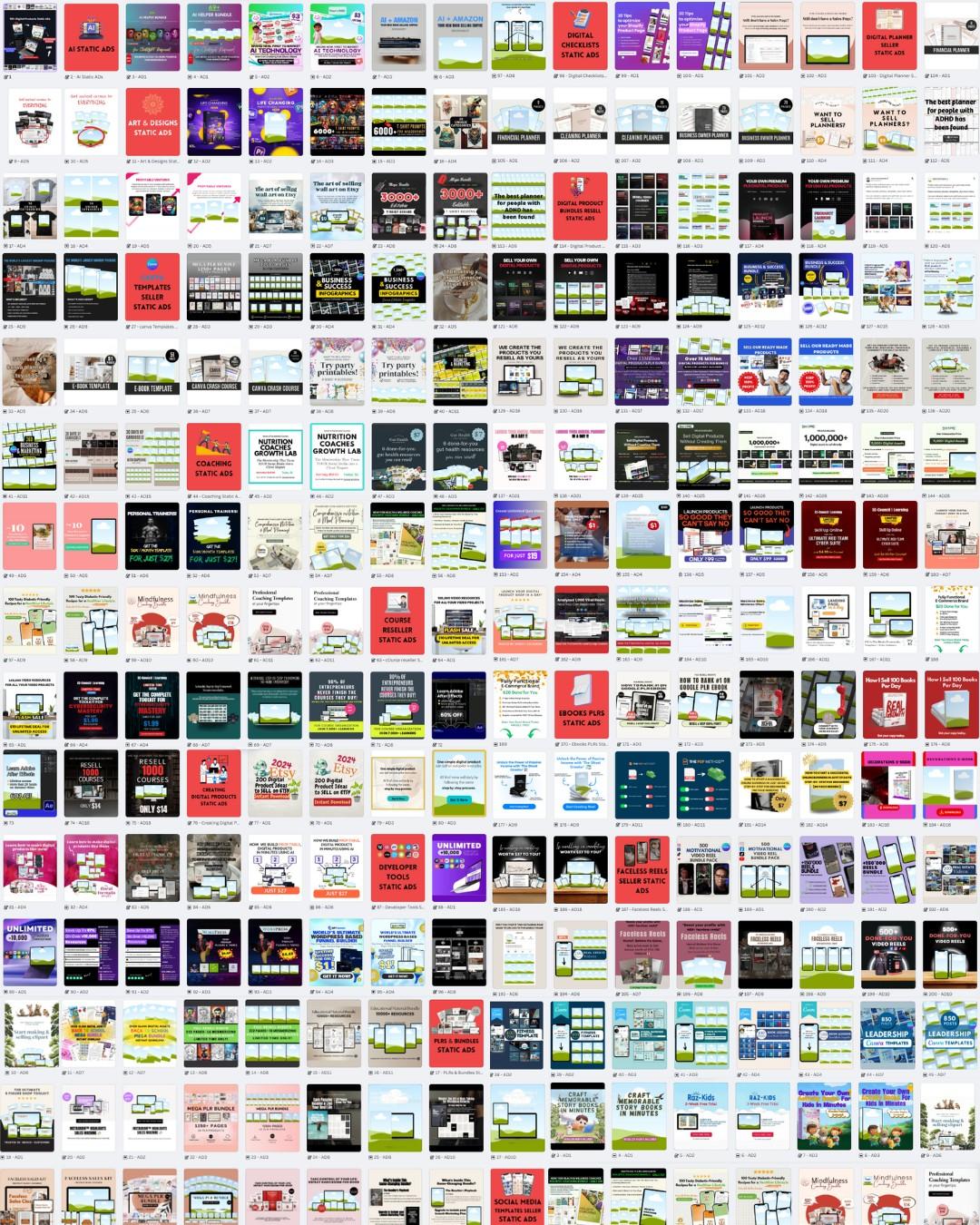 110+ Editable Static Ads for Digital Products preview