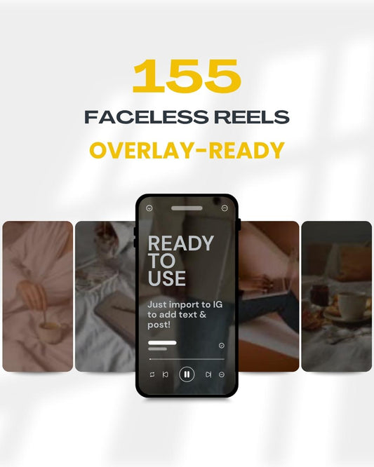 155 Overlay-Ready Faceless Reels