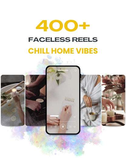 400+ Chill Home Faceless Reels