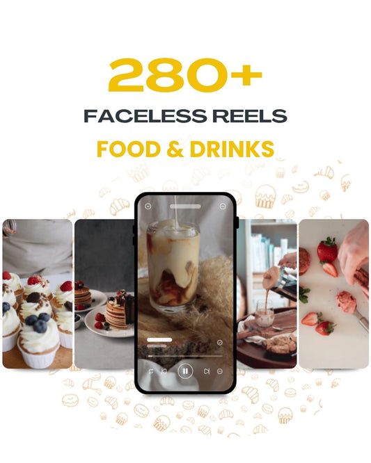 288 Food & Drinks Faceless Reels